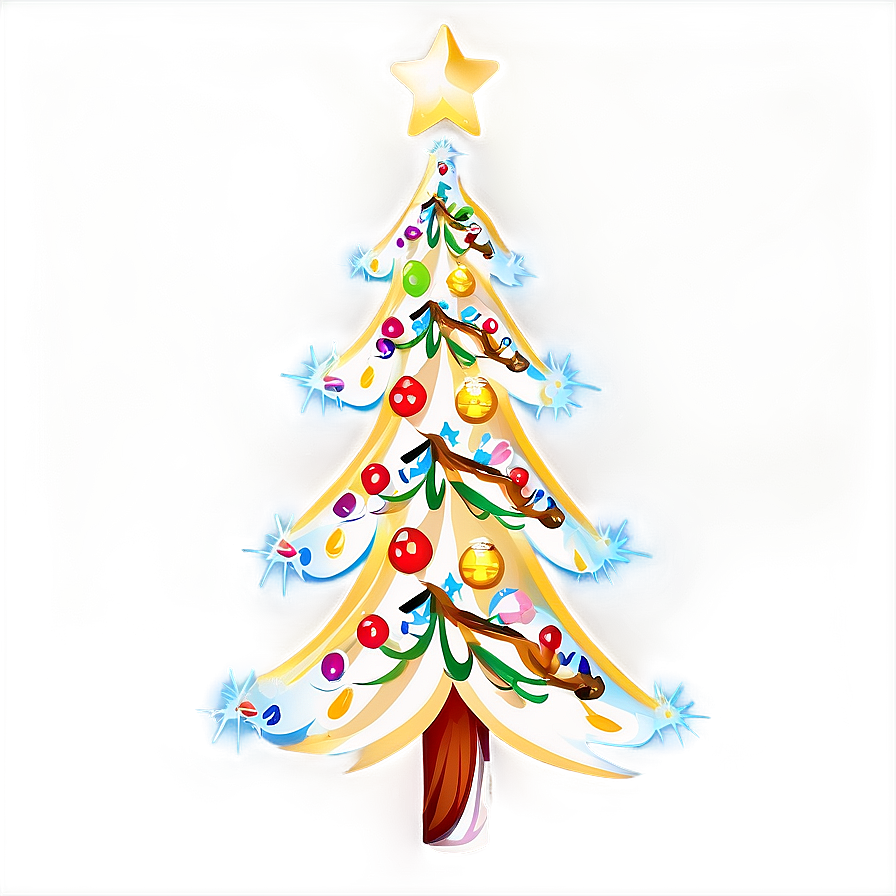 Enchanting Christmas Tree Png 06252024