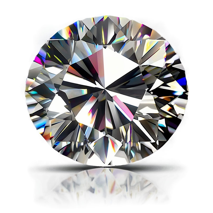 Enchanting Round Diamond Png 5