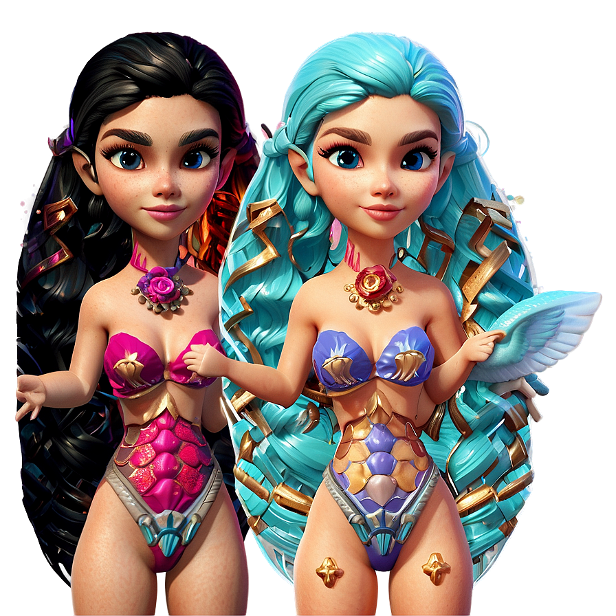 Enchanting Siren Character Png Imy90