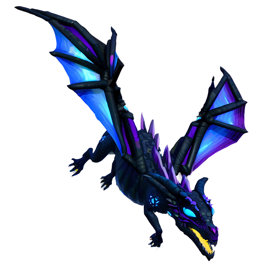 Ender Dragon In Flight Png 05252024