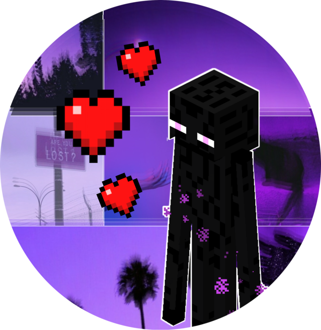 Endermanin Purple Dimension