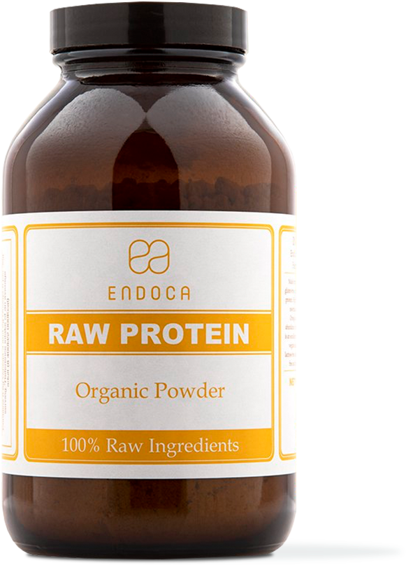Endoca Raw Protein Organic Powder Bottle
