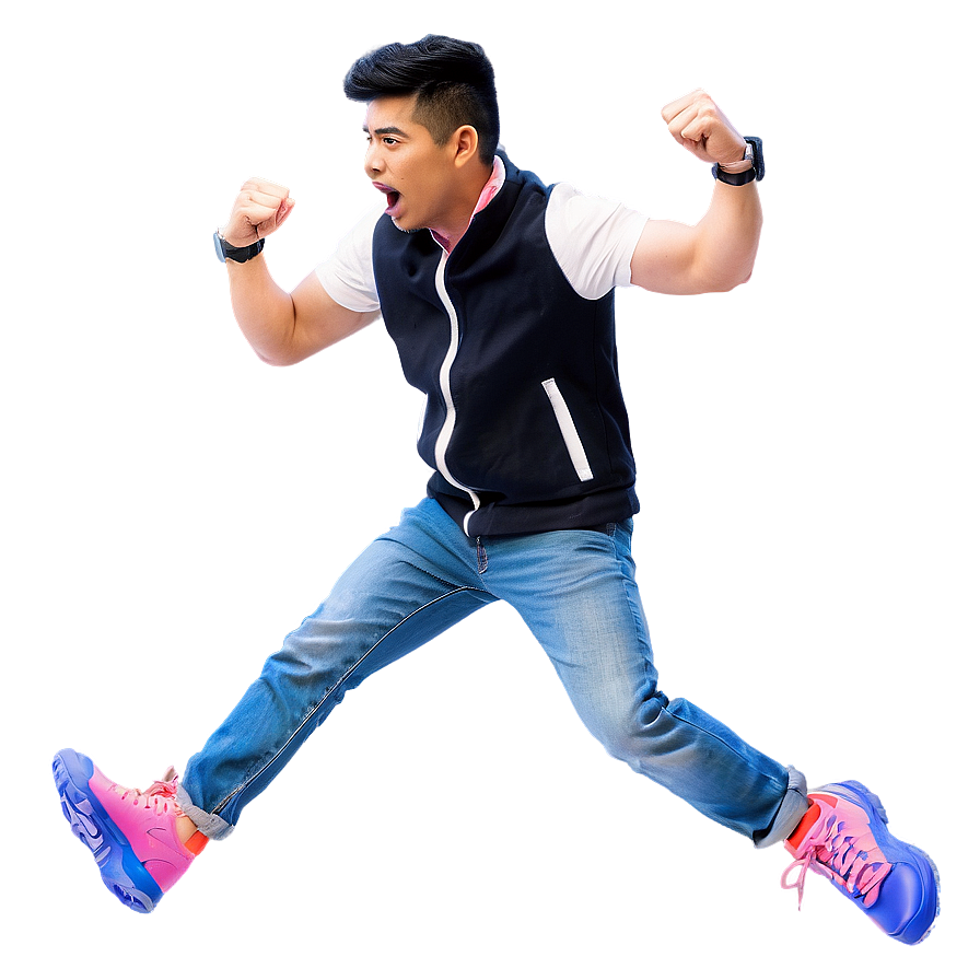 Energetic Jump Png 87