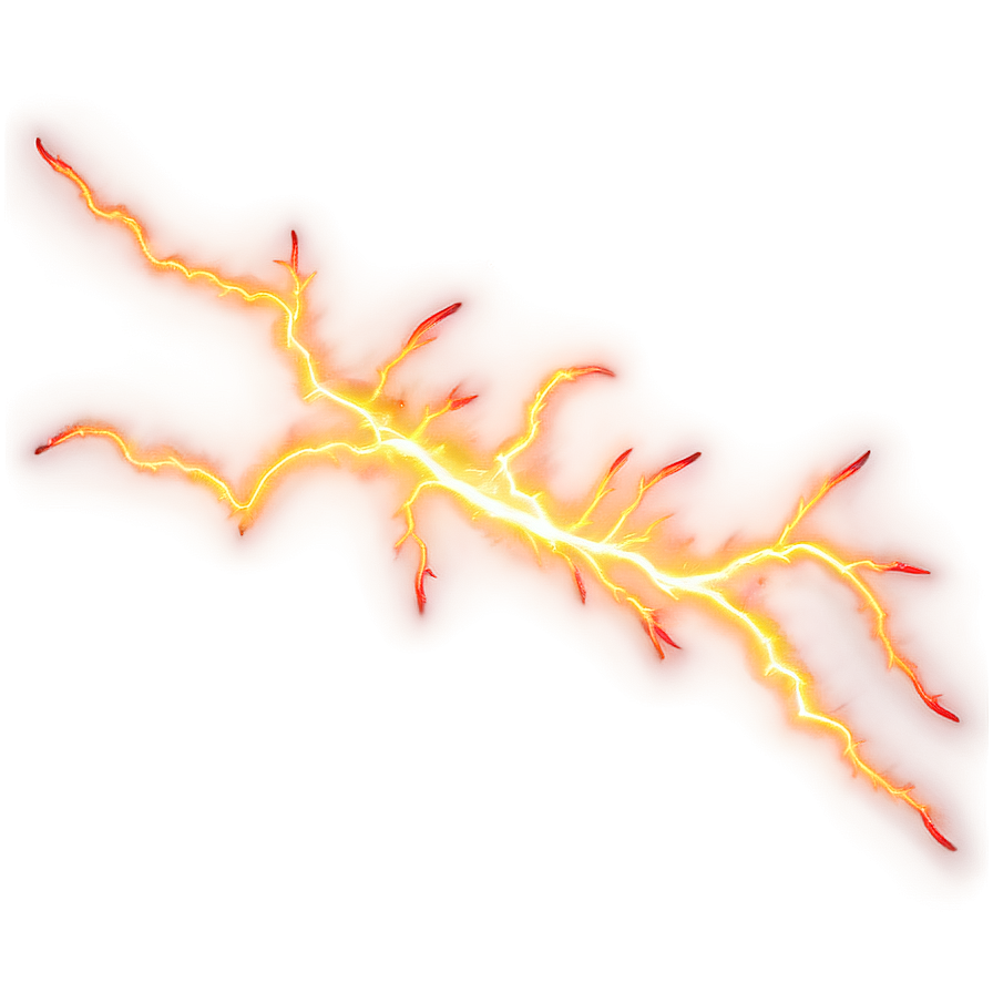 Energetic Lightning Bolt Png Fni64