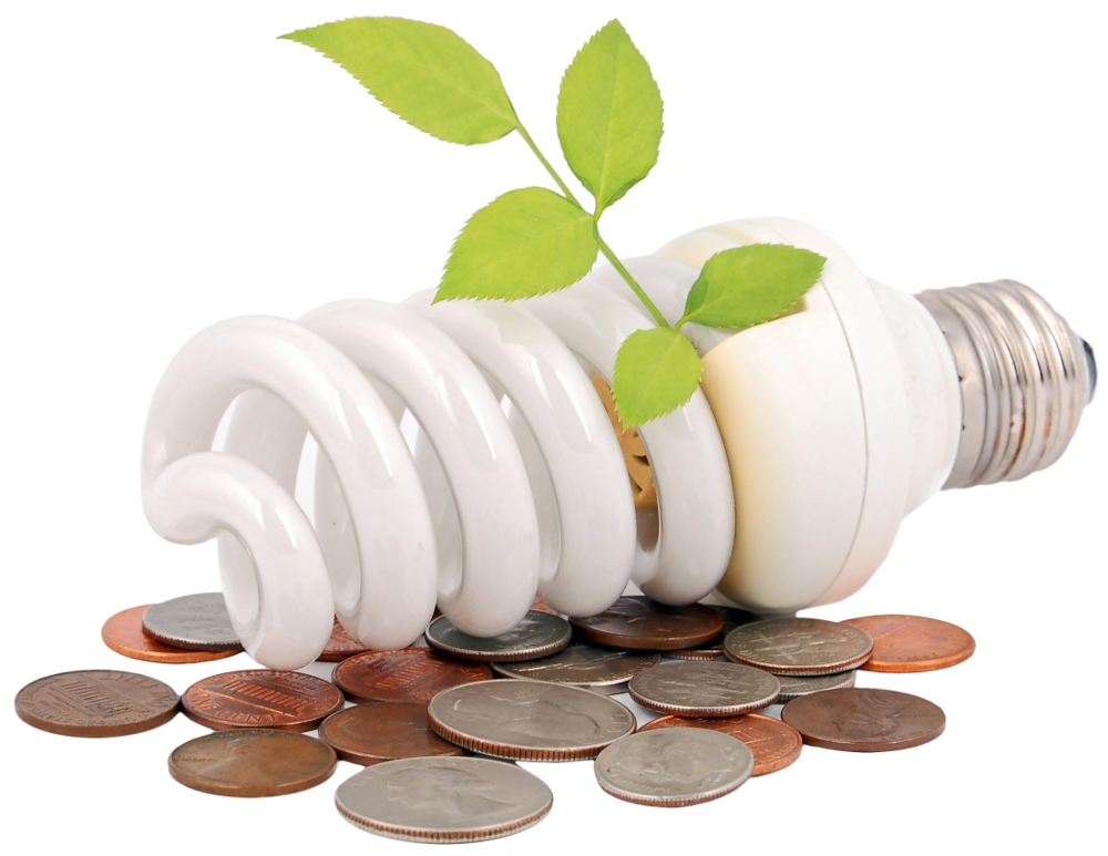 Energy Saving Investment Concept