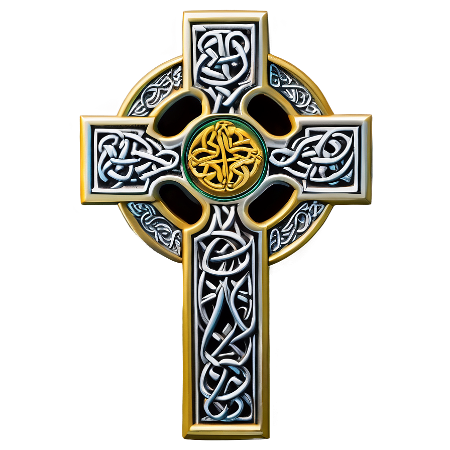 Engraved Celtic Cross Png 28