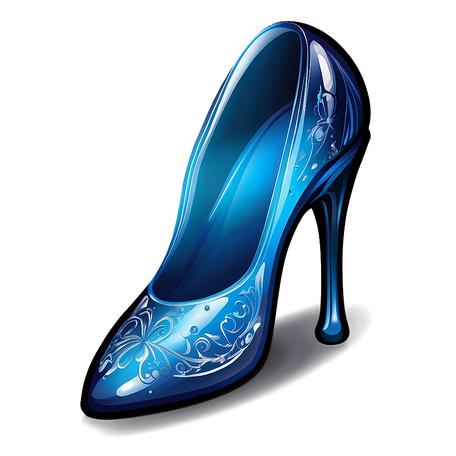 Engraved Glass Slipper Artistry Png Yfl