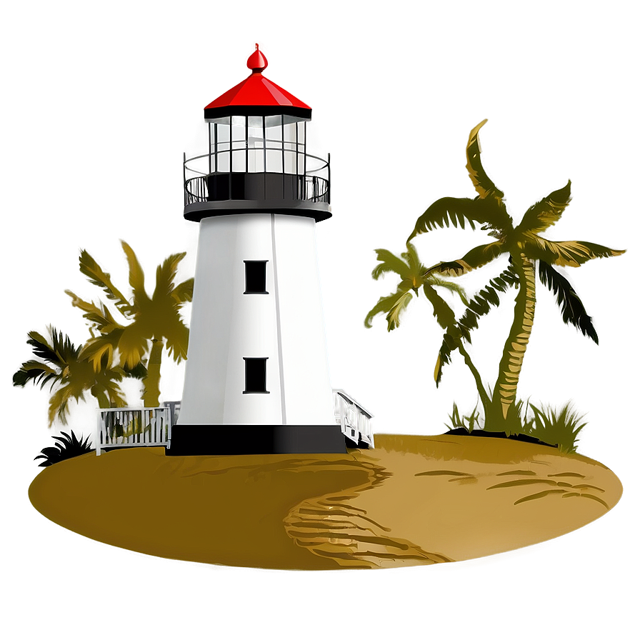 Engraved Lighthouse Png 05242024