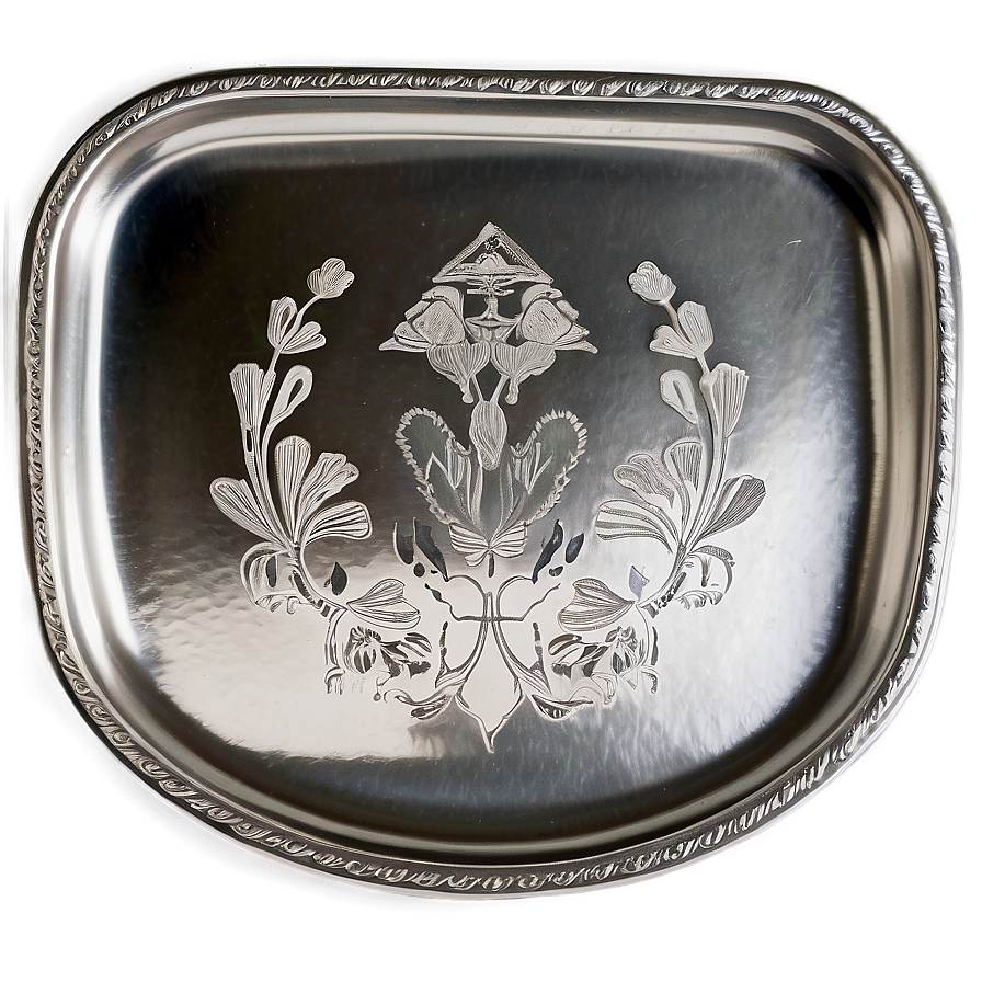 Engraved Pewter Tray Png Aat1