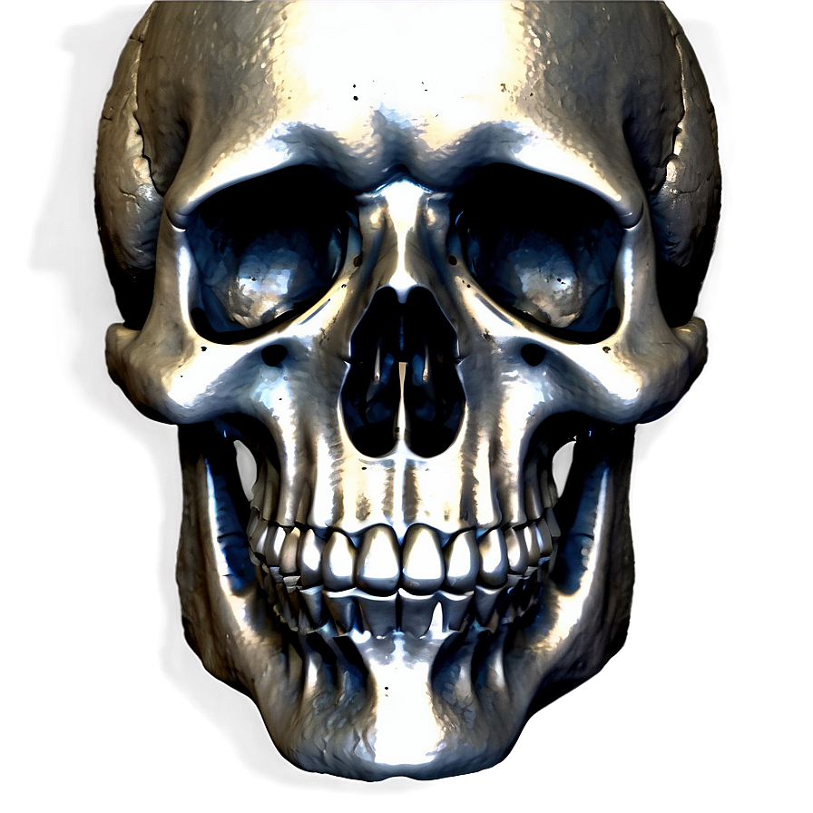 Engraved Skull Design Png C