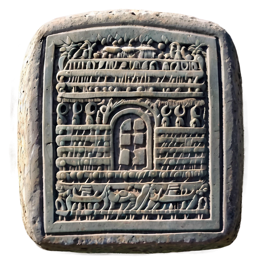 Engraved Stone Tablet Png Ubg44