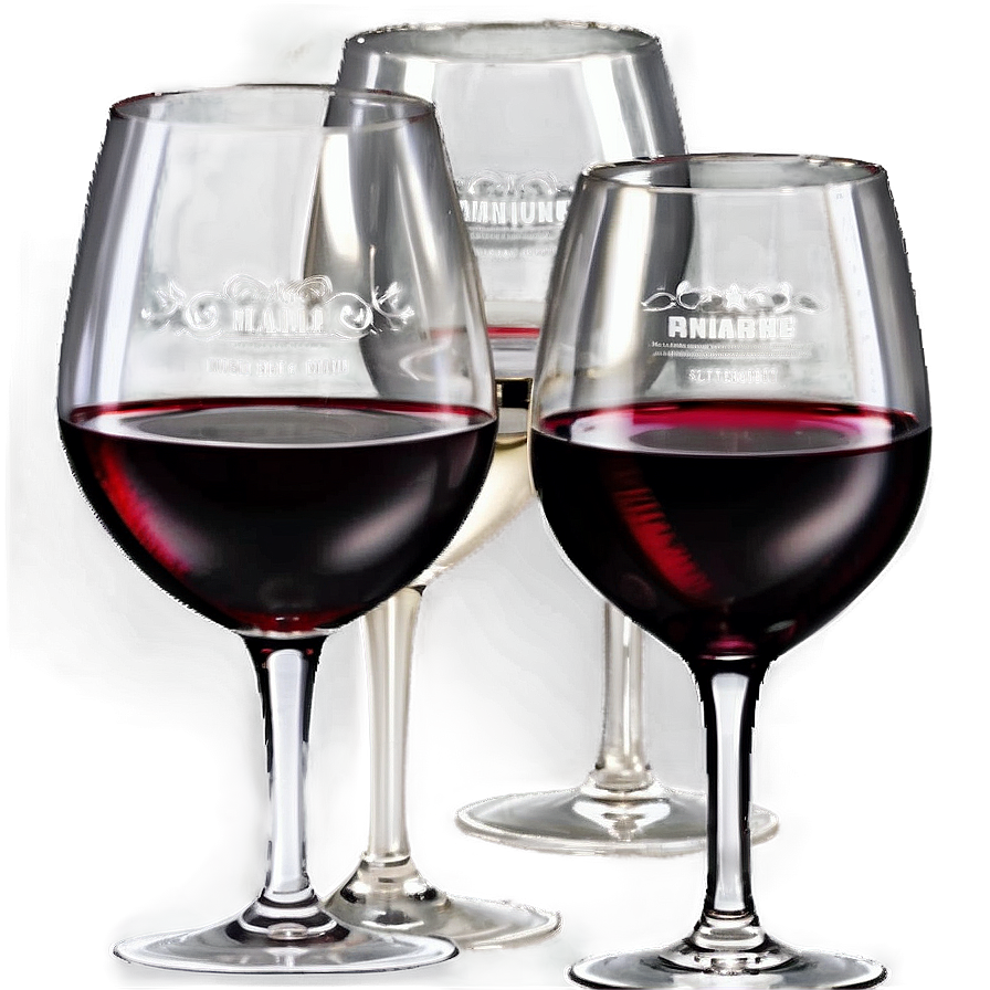 Engraved Wine Glasses Gift Png 06212024