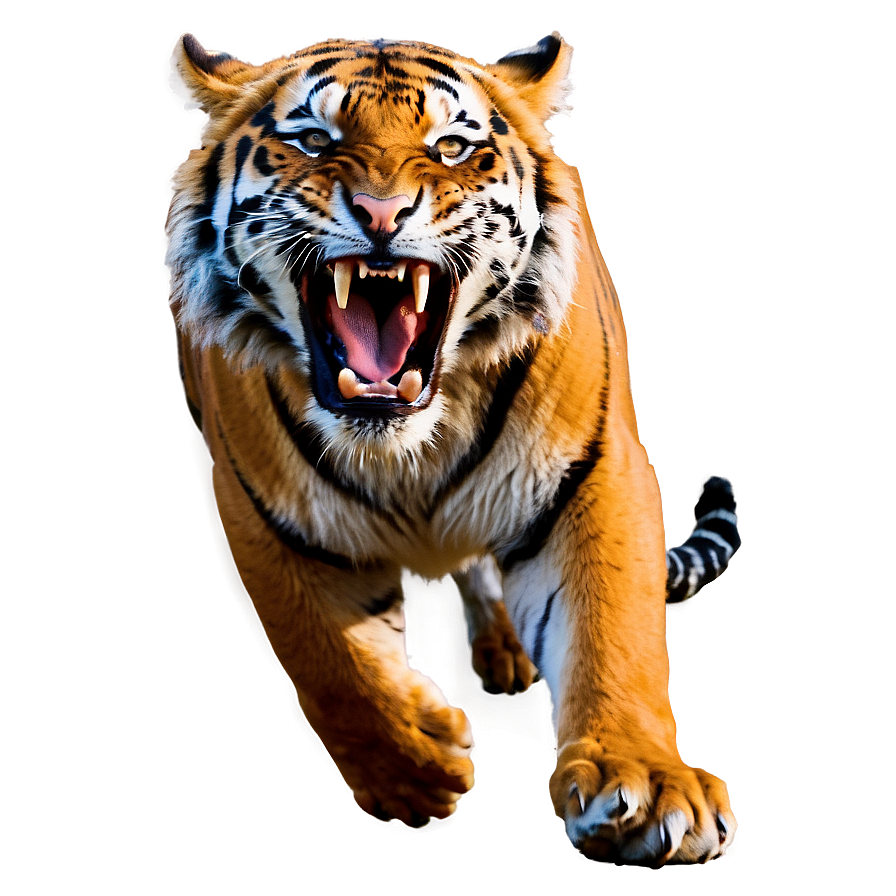 Enraged Tiger Roar Png 55