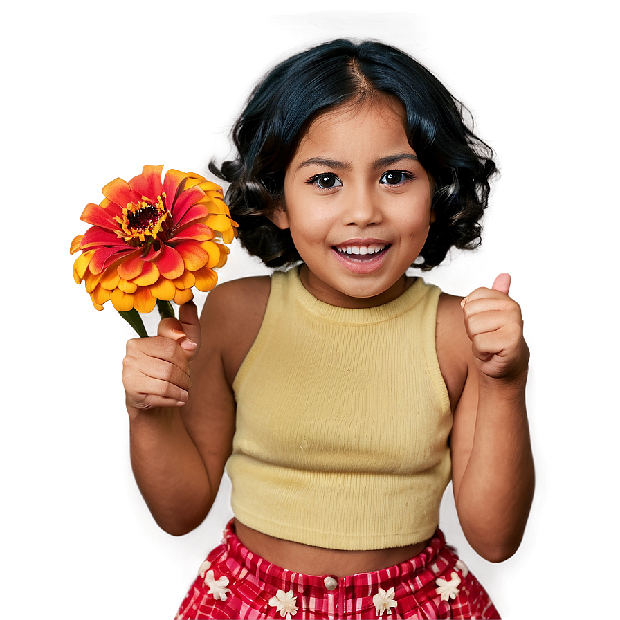 Enthusiastic Zinnia Png 6