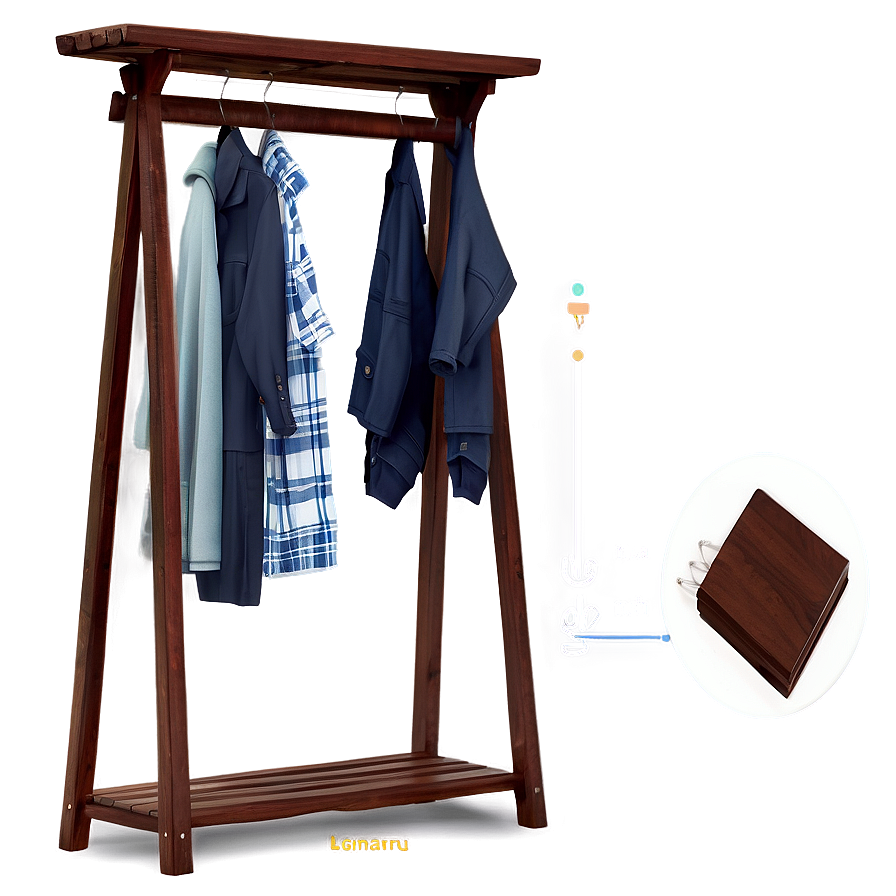 Entryway Clothes Rack Png Xiv47