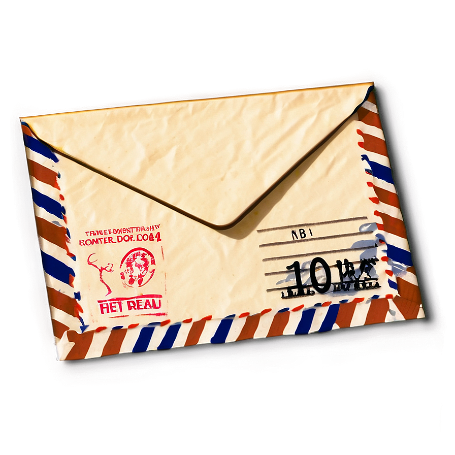 Envelope With Stamp Png 10