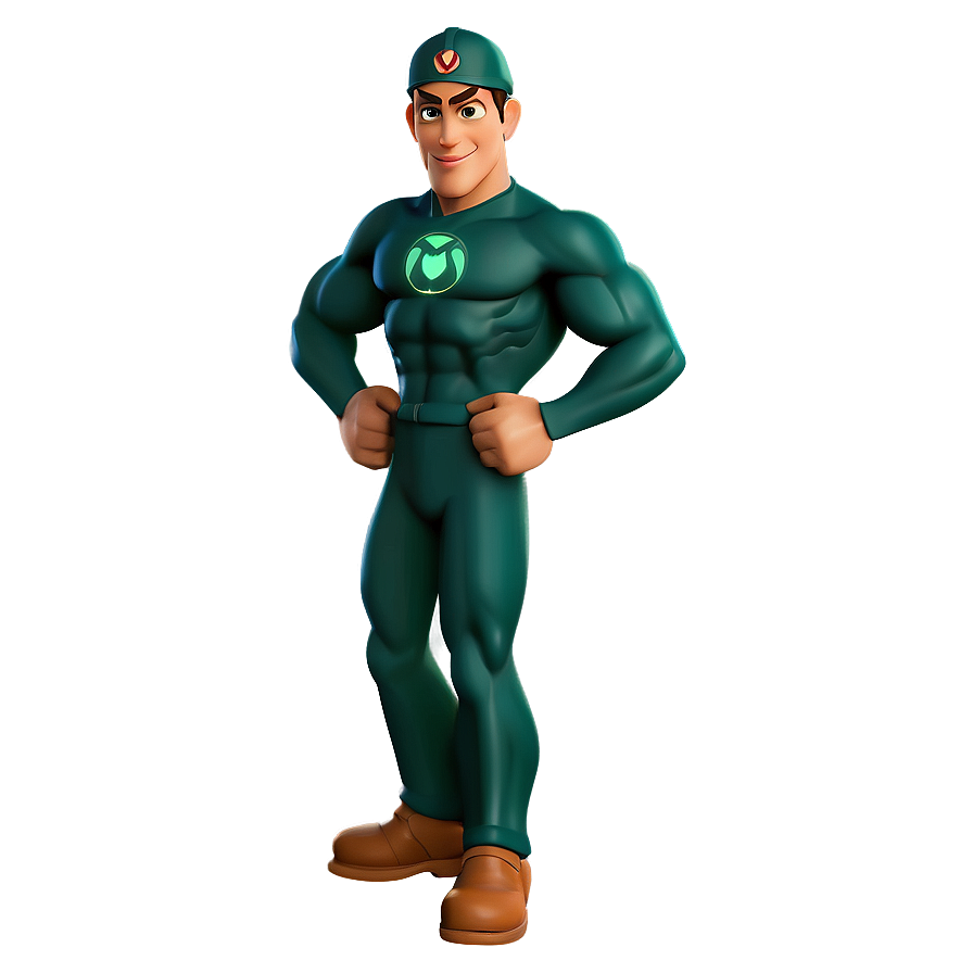 Environmental Hero Cartoon Character Png Efe6