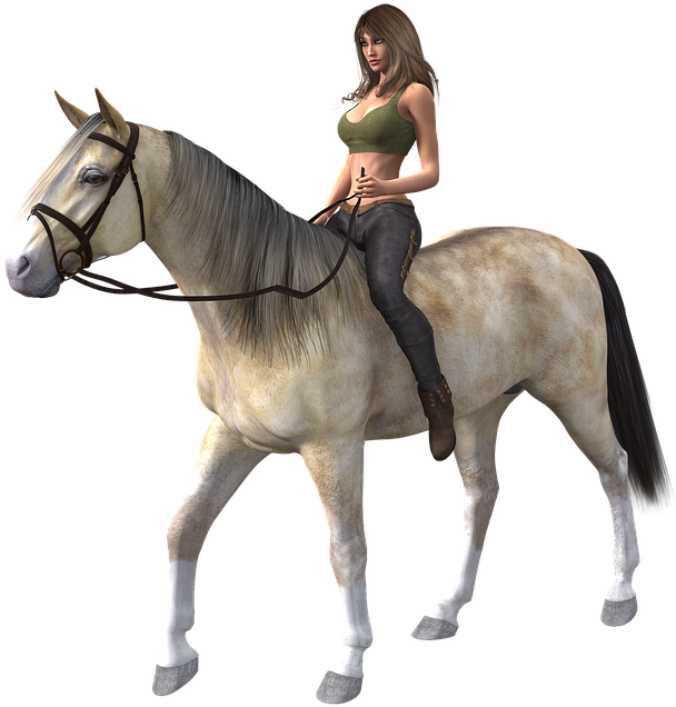 Equestrian Rideron Palomino Horse