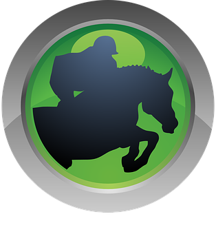 Equestrian Silhouette Icon