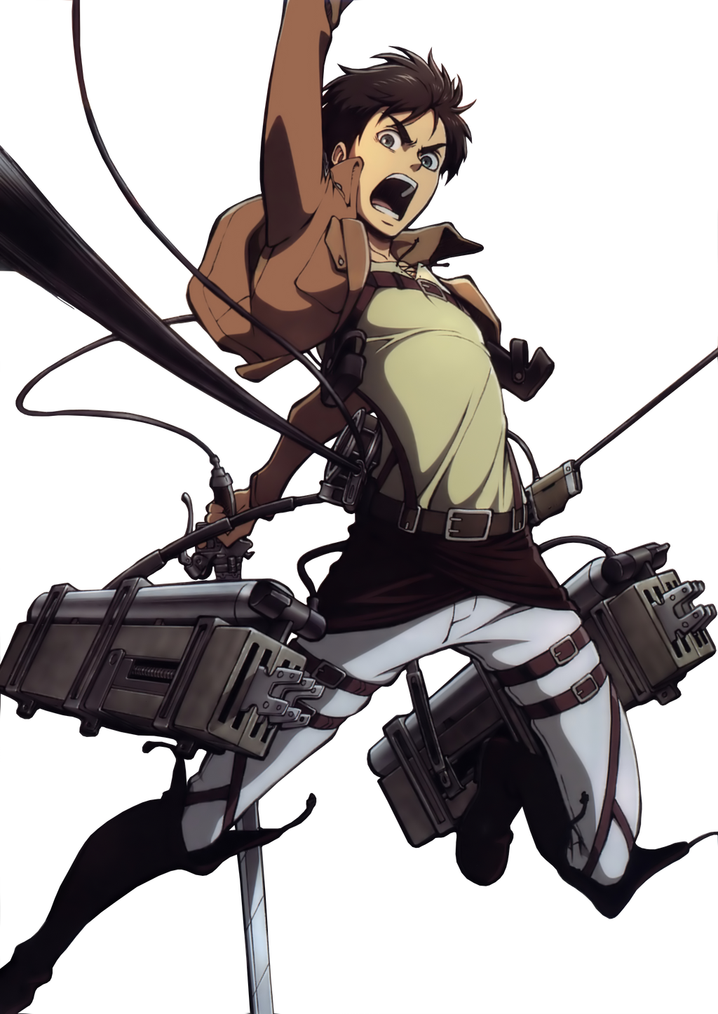 Eren Yeager Action Pose