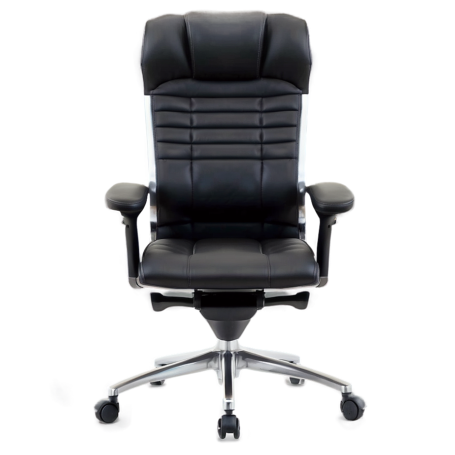 Ergonomic Black Chair Png 06282024