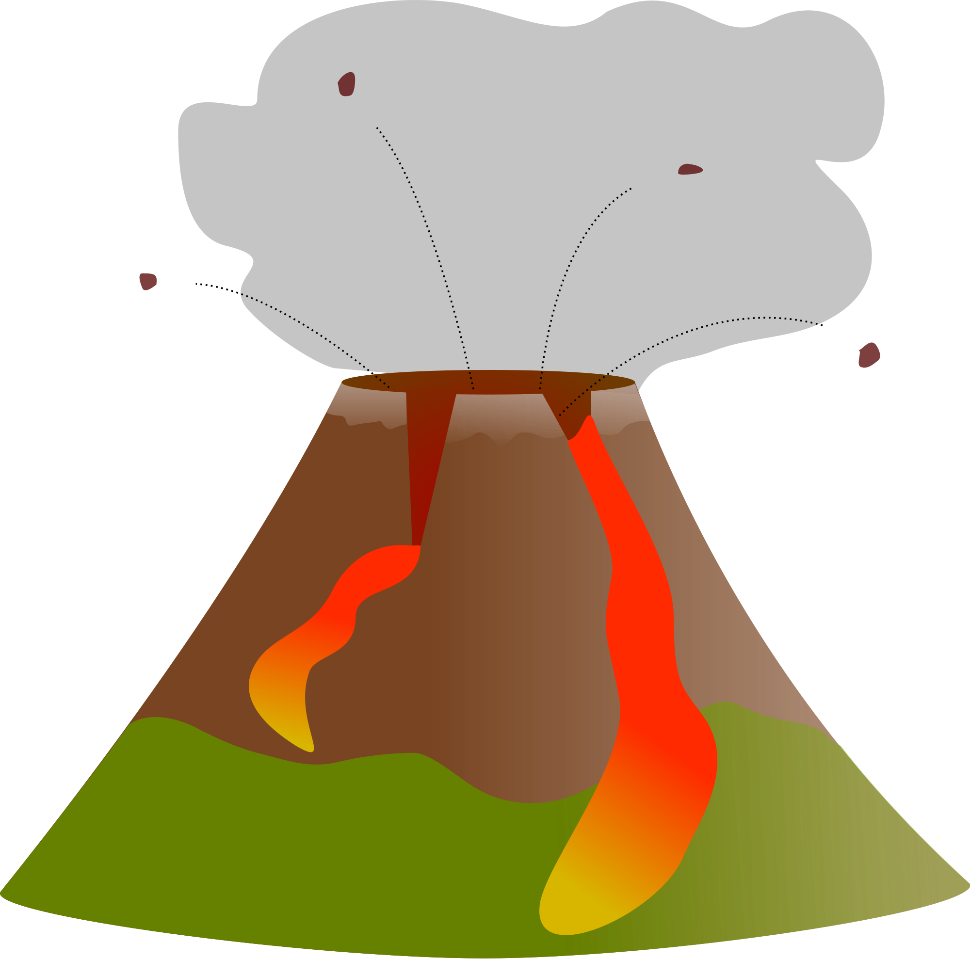 Erupting_ Volcano_ Graphic