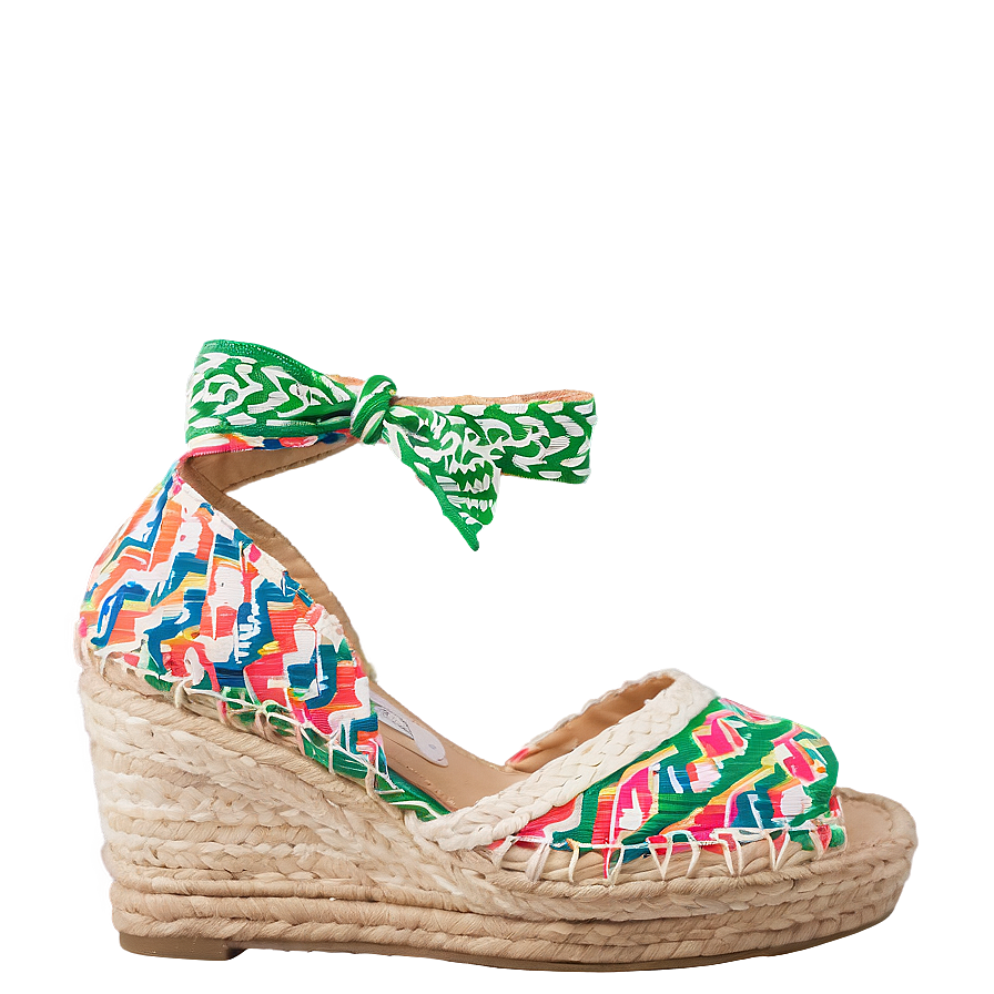 Espadrille Wedge Heel Png 12