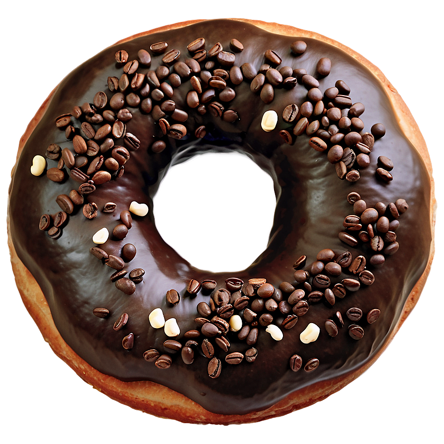 Espresso Bean Donut Png 05232024