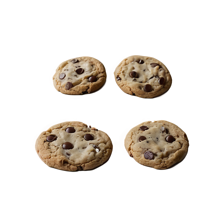 Espresso Chocolate Chip Cookies Png 55