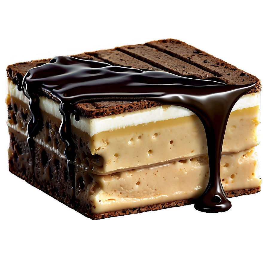 Espresso Coffee Ice Cream Sandwich Png 06212024