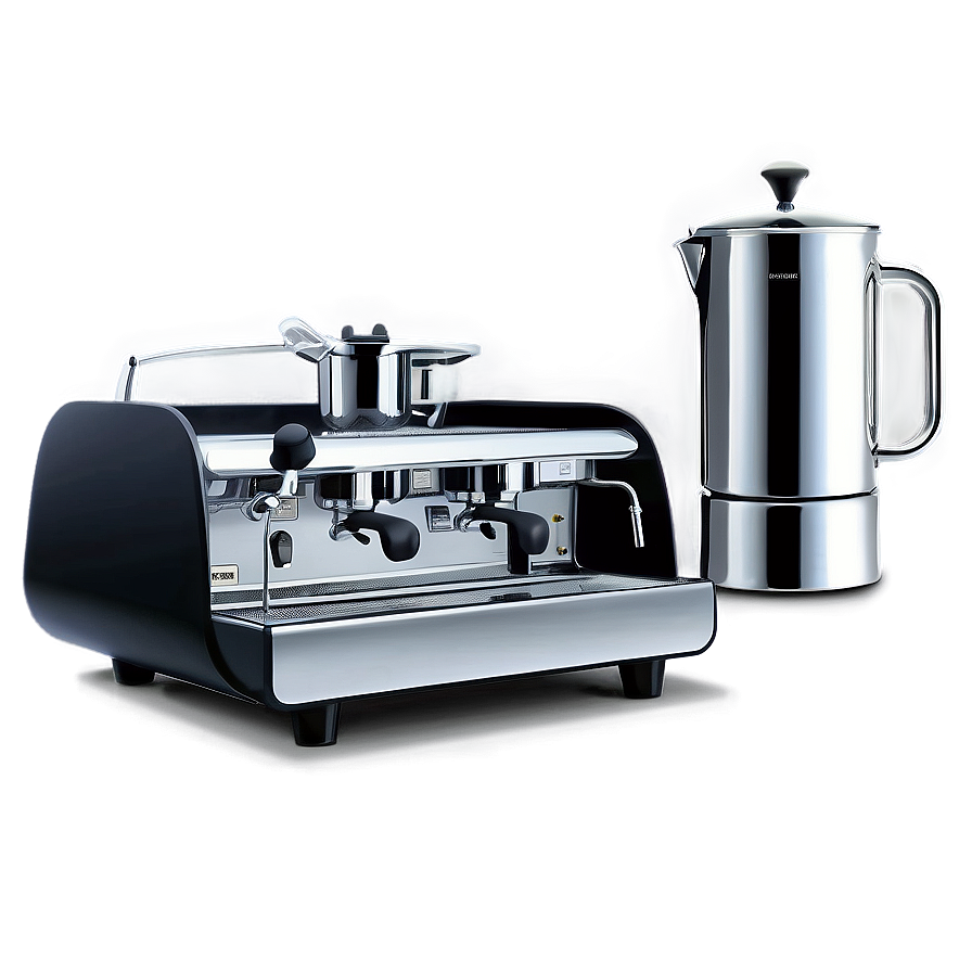 Espresso Machine With Milk Mixer Png 76