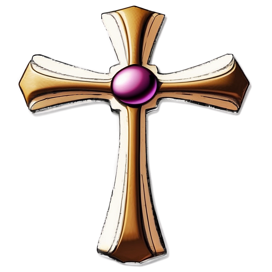 Etched Cross Template Png Wgq
