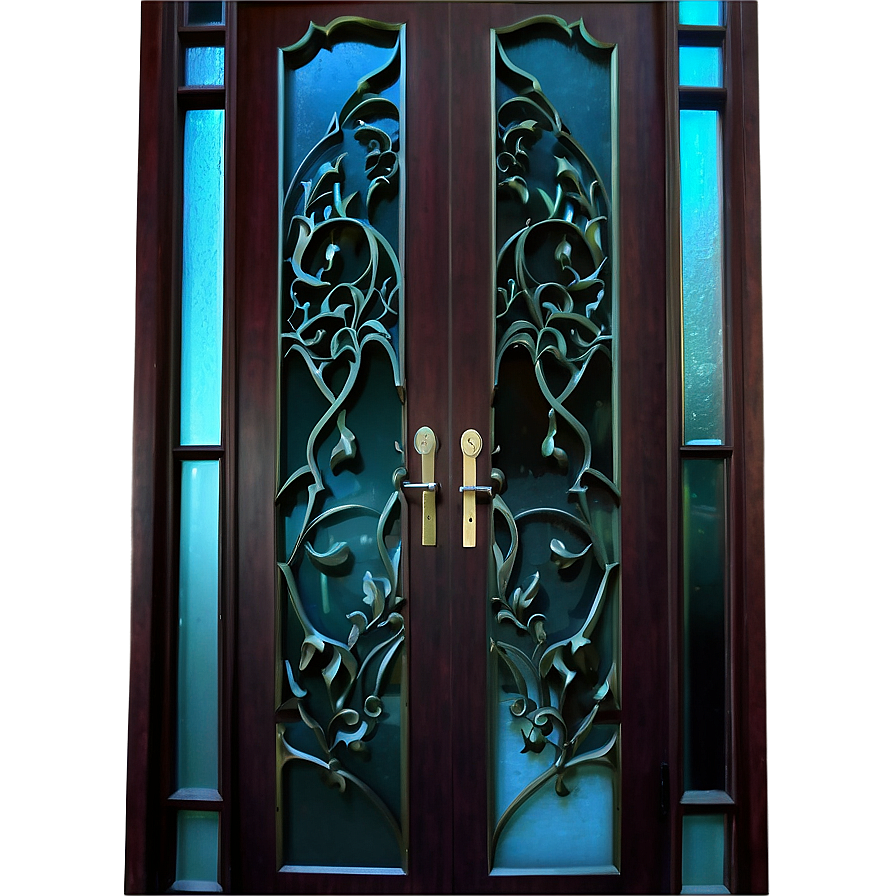 Etched Glass Door Png 62