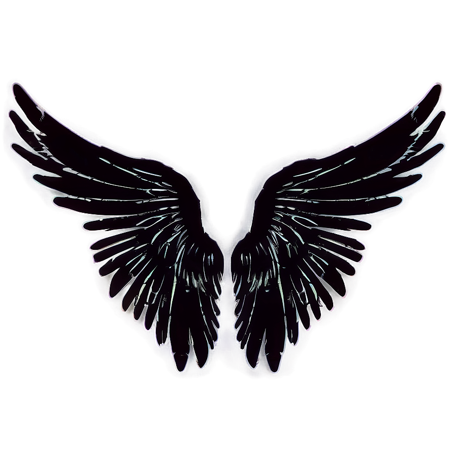 Ethereal Angel Wings Silhouette Png Mwa