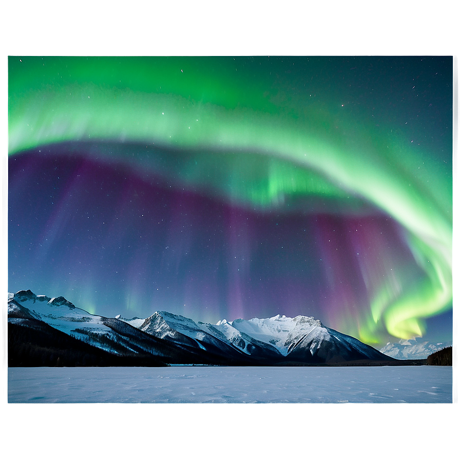 Ethereal Aurora Borealis View Png Ybs93