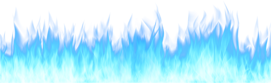 Ethereal Blue Flames