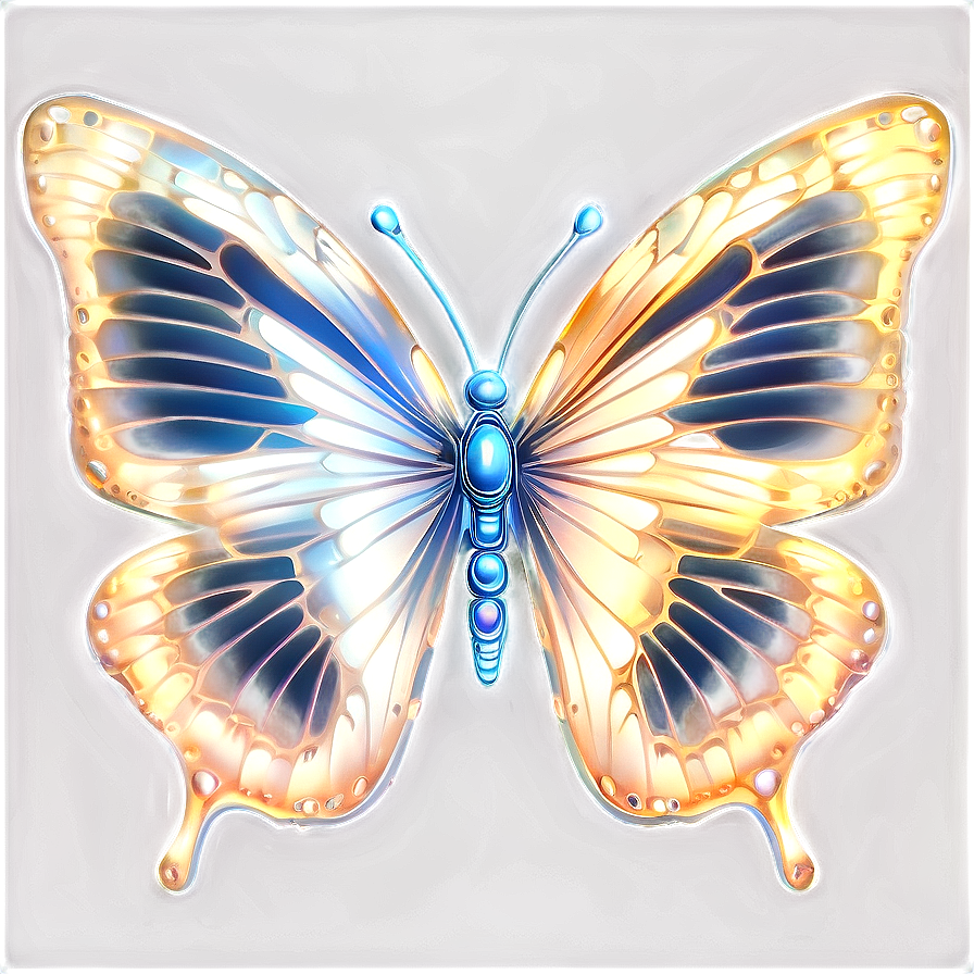 Ethereal Butterfly Glow Png 06272024