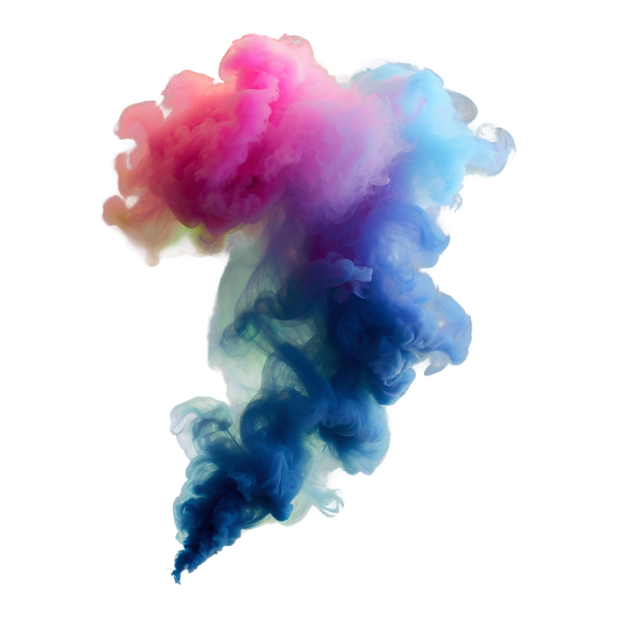 Ethereal Colorful Smoke Png 06252024