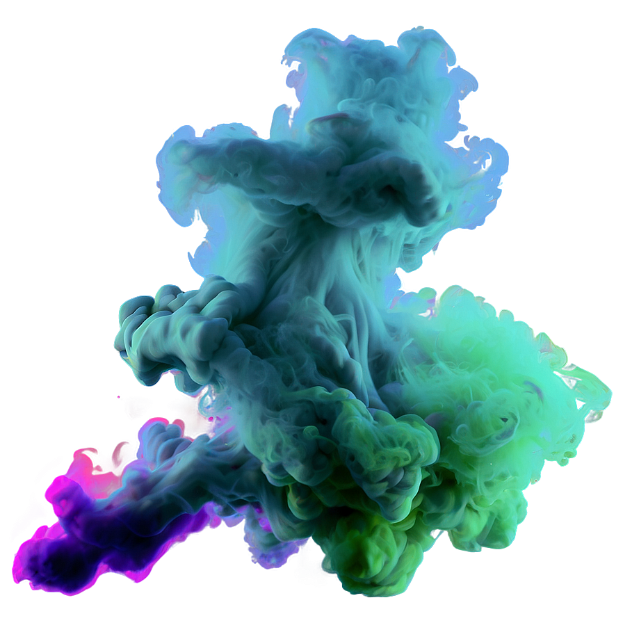 Ethereal Colorful Smoke Png 18