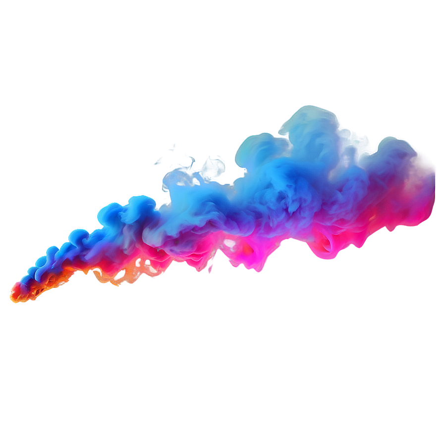 Ethereal Colorful Smoke Png 38