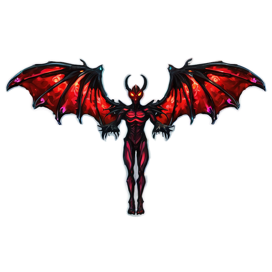 Ethereal Demon Wings Png 76