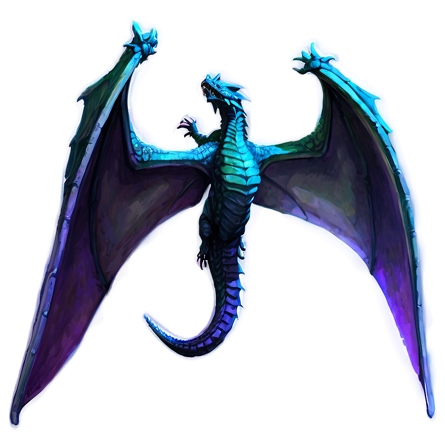 Ethereal Dragon Wings Artwork Png 06122024