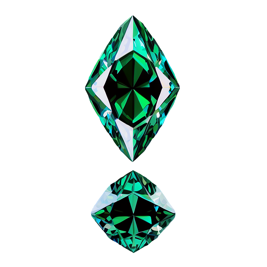 Ethereal Green Diamond Png 85