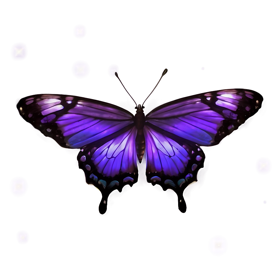Ethereal Purple Butterfly Png 19