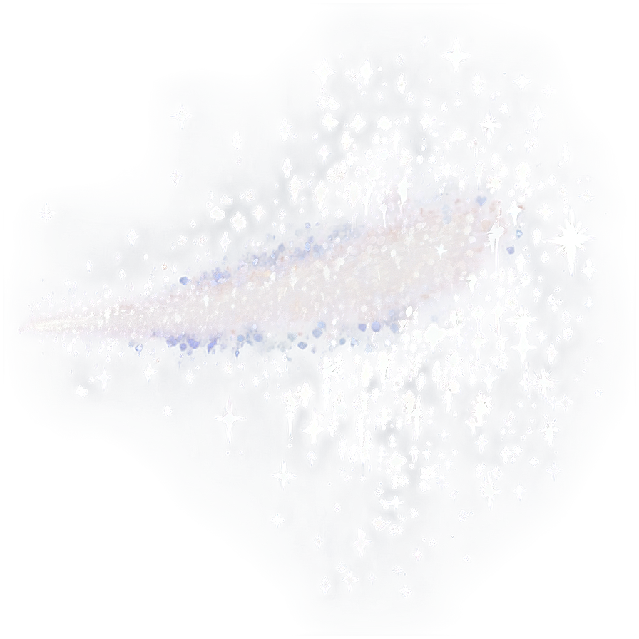 Ethereal White Glitter Haze Png Mwc83