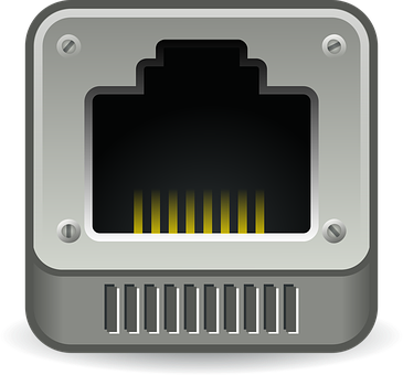 Ethernet Port Icon