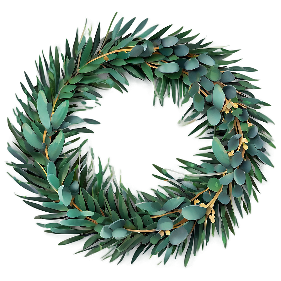 Eucalyptus Wreath Png Fjq