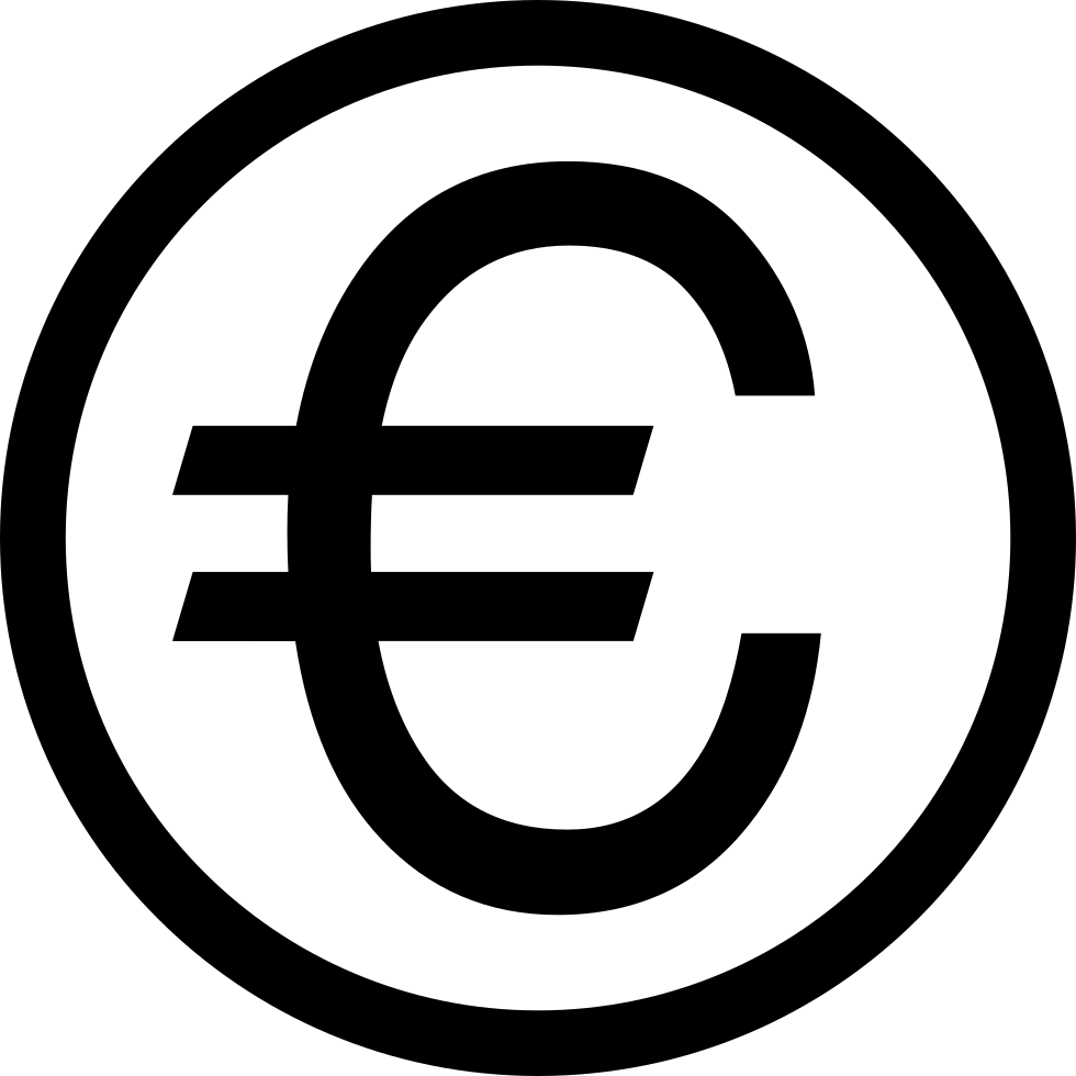 Euro Currency Symbol Graphic