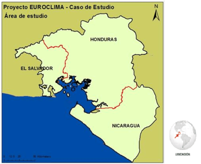 Euroclima Project Honduras Study Area Map