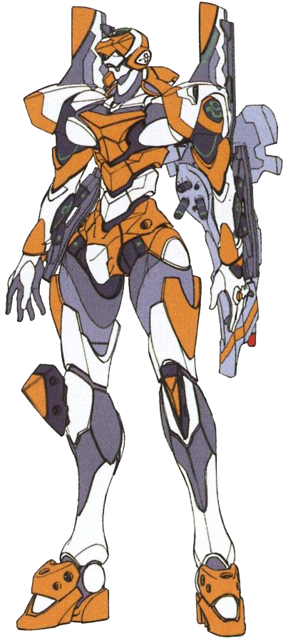 Evangelion_ Unit02_ Standing_ Pose